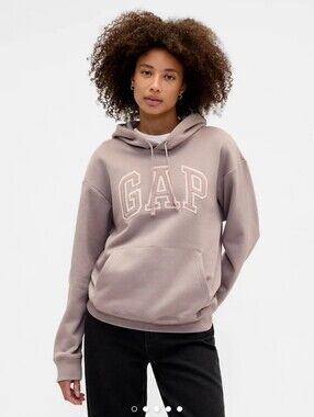 GAP Relaxed Logo Hoodie In Mint Green
